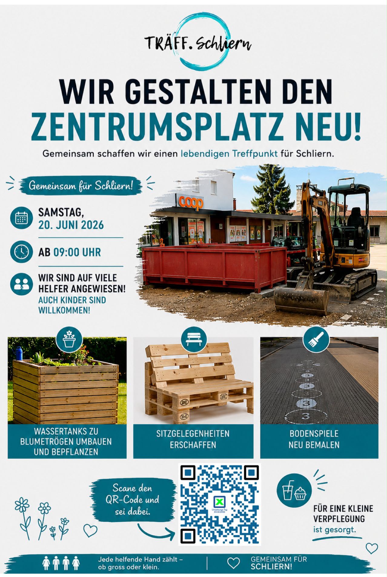 Erneuerung Zentrumsplatz Schliern
